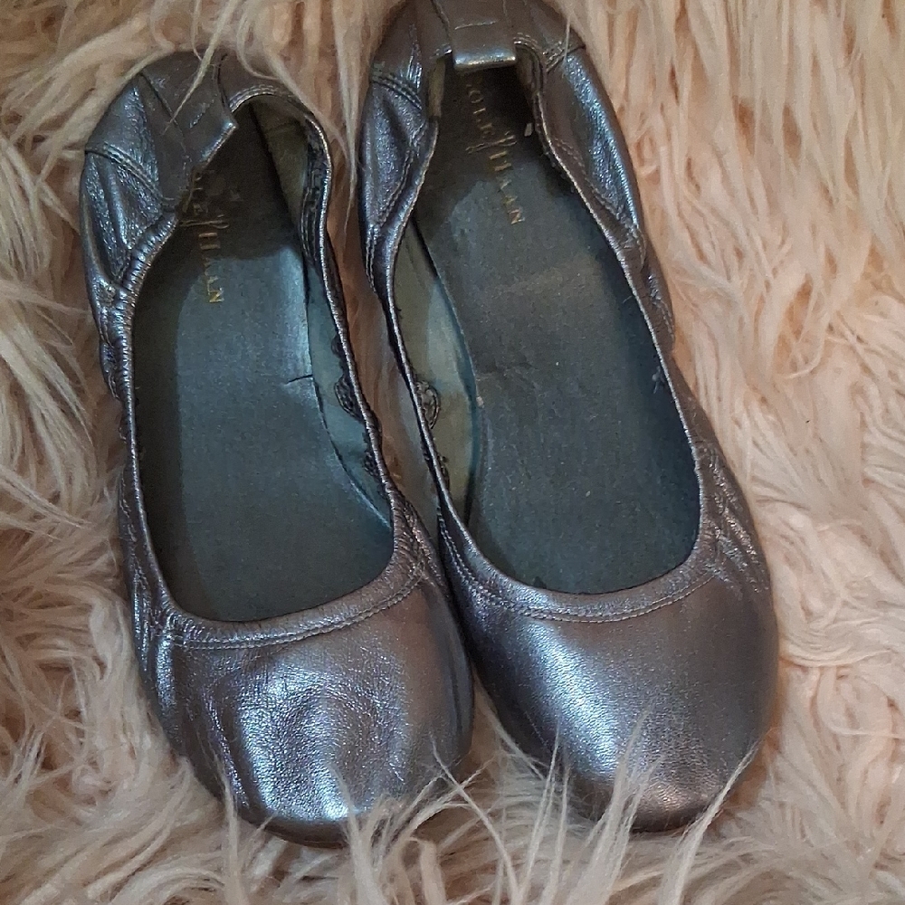 Cole Haan Silver Flats